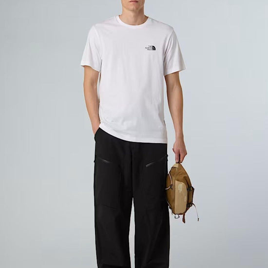The North Face T-shirt Simple Dome Uomo TNF White NF0A87NG FN4 THE NORTH FACE 