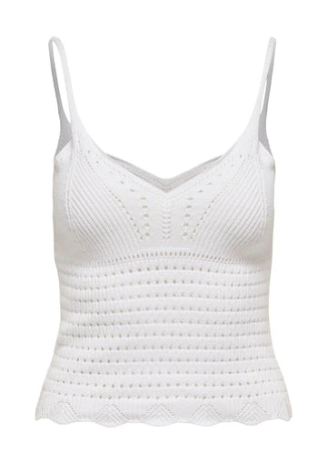 Only - Top Donna Bright White