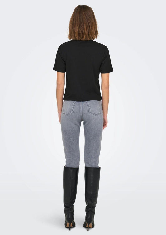 Jacqueline De Yong - Women's Rex Black Jumper