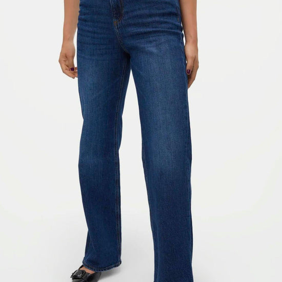 Vero Moda Jeans Donna Tessa Blu Scuro 10311180 Dark Blue Denim VERO MODA 