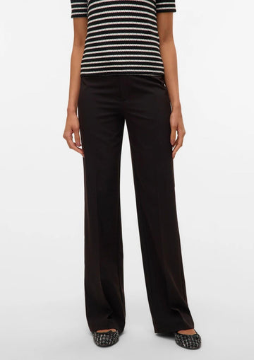 Vero Moda Pantalone Donna Texas Nero