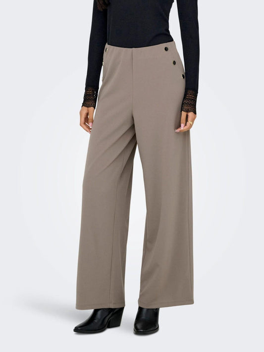 Jacqueline De Yong Women's Driftwood Jdygeggo Trousers