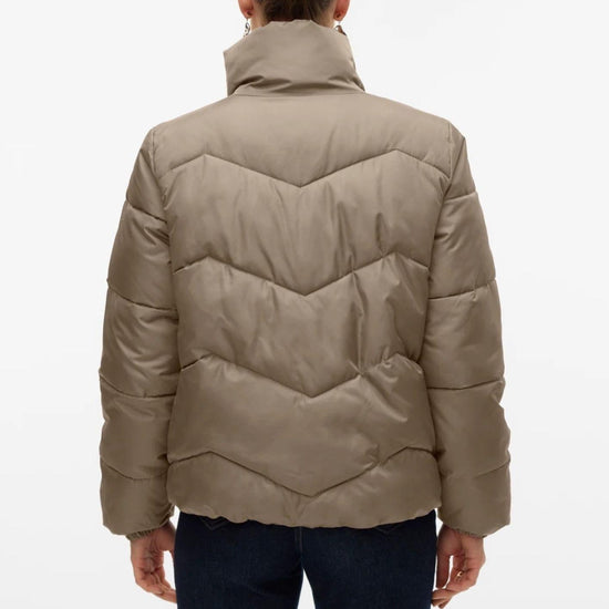Vero Moda Giacca Invernale Donna Ligario Beige 10309844 Silver Mink VERO MODA 