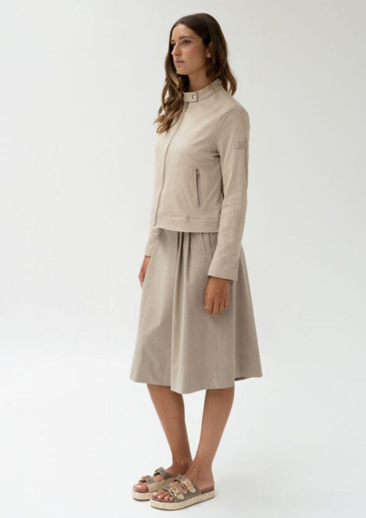 Rihunik Giubbino Donna Delice Beige