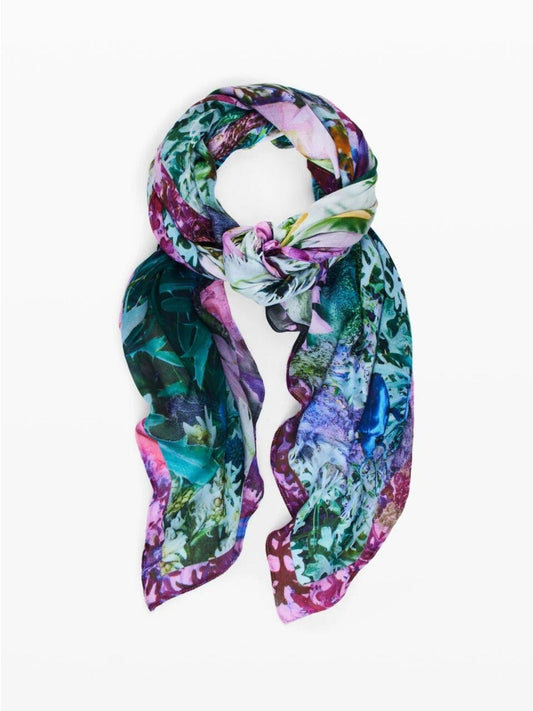 Desigual - Women's Fouant Blue Scarf