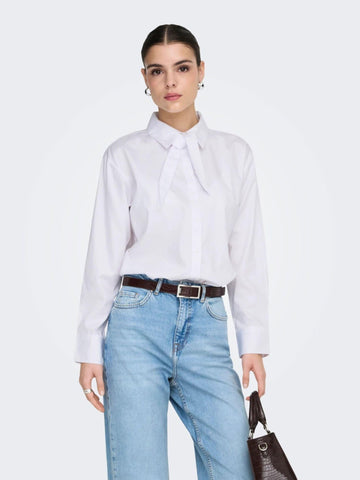 Jacqueline De Yong - Camicia Donna Bianco willow
