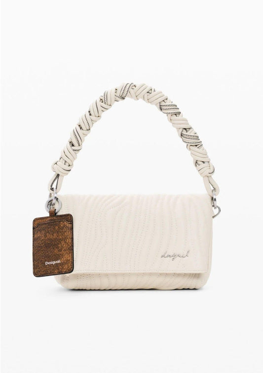 Desigual - Borsa Donna Bag Helium Trokel Ecru