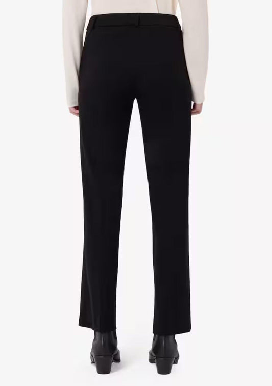 Emme Marella Women's Flare Trousers Black
