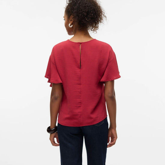 Vero Moda Top Donna VMALVA Karanda Red 10329456 Karanda Red VERO MODA 