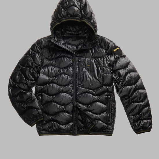 Blauer Piumino Uomo Wave Nero BLUC03074 6355 999 BLAUER 