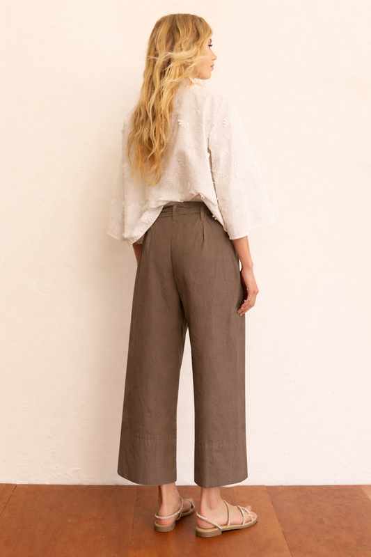 Emme Marella - Women's Boero Trousers Dove Grey