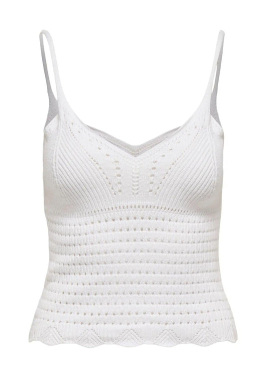 Only - Women's Top Bright White