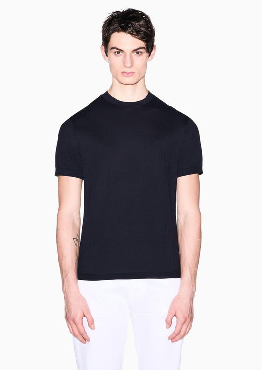 Armani Exchange - Men's Navy Blue Sweater