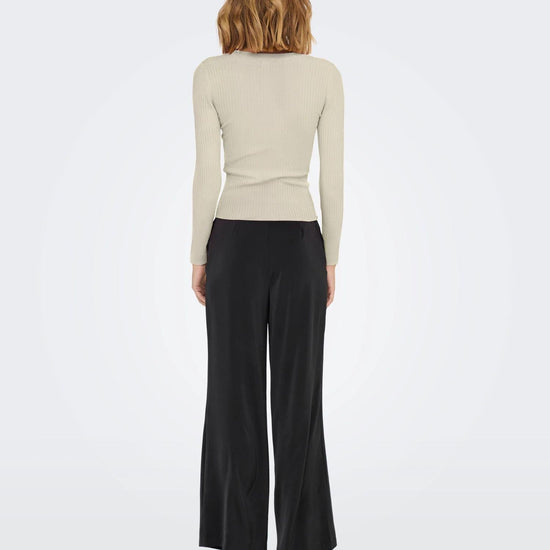 Jacqueline De Yong JDYPLUM Pullover Donna Bianco Eggnog 15277223 Eggnog JACQUELINE DE YONG 