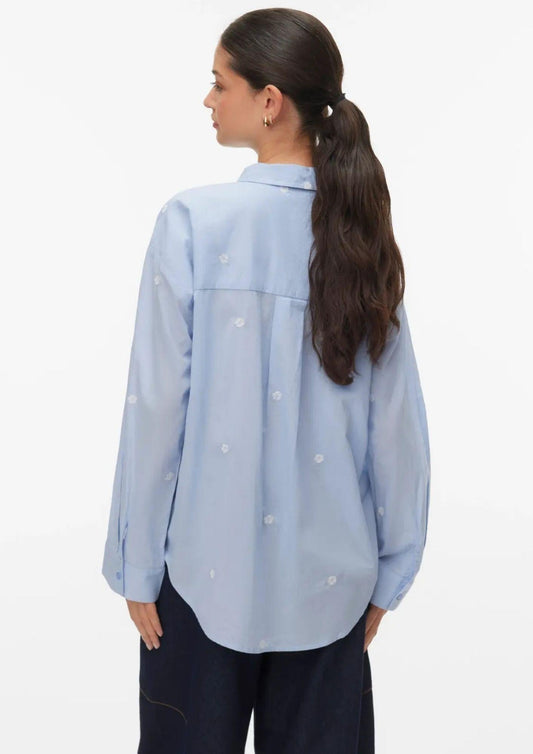 Vero Moda - Women's Brunnera Blue Shirt