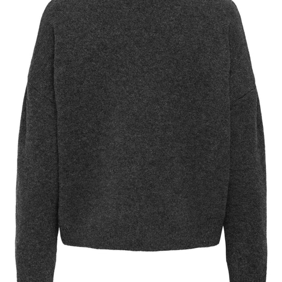Pullover Donna Only Renata Grigio scuro 15353062 Dark Grey Melange Silver Bling ONLY 