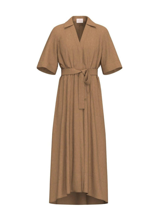 Emme Marella Women's Emmdetto Camel Dress