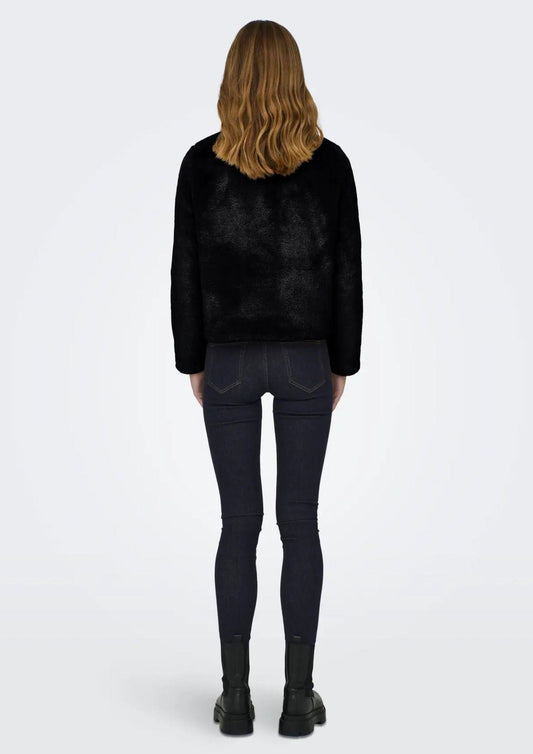 Only Women's Winter Jacket Onlnewvida Black