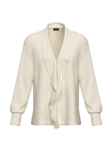 Camicia Donna Sanremo Bianco Lana