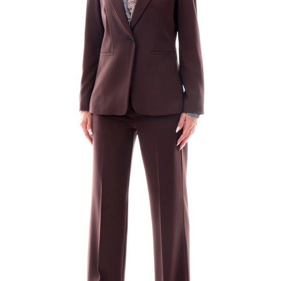 Emme Marella Tailleur Donna Zolla Marrone Testa di Moro 2525096021200 004 EMME MARELLA 
