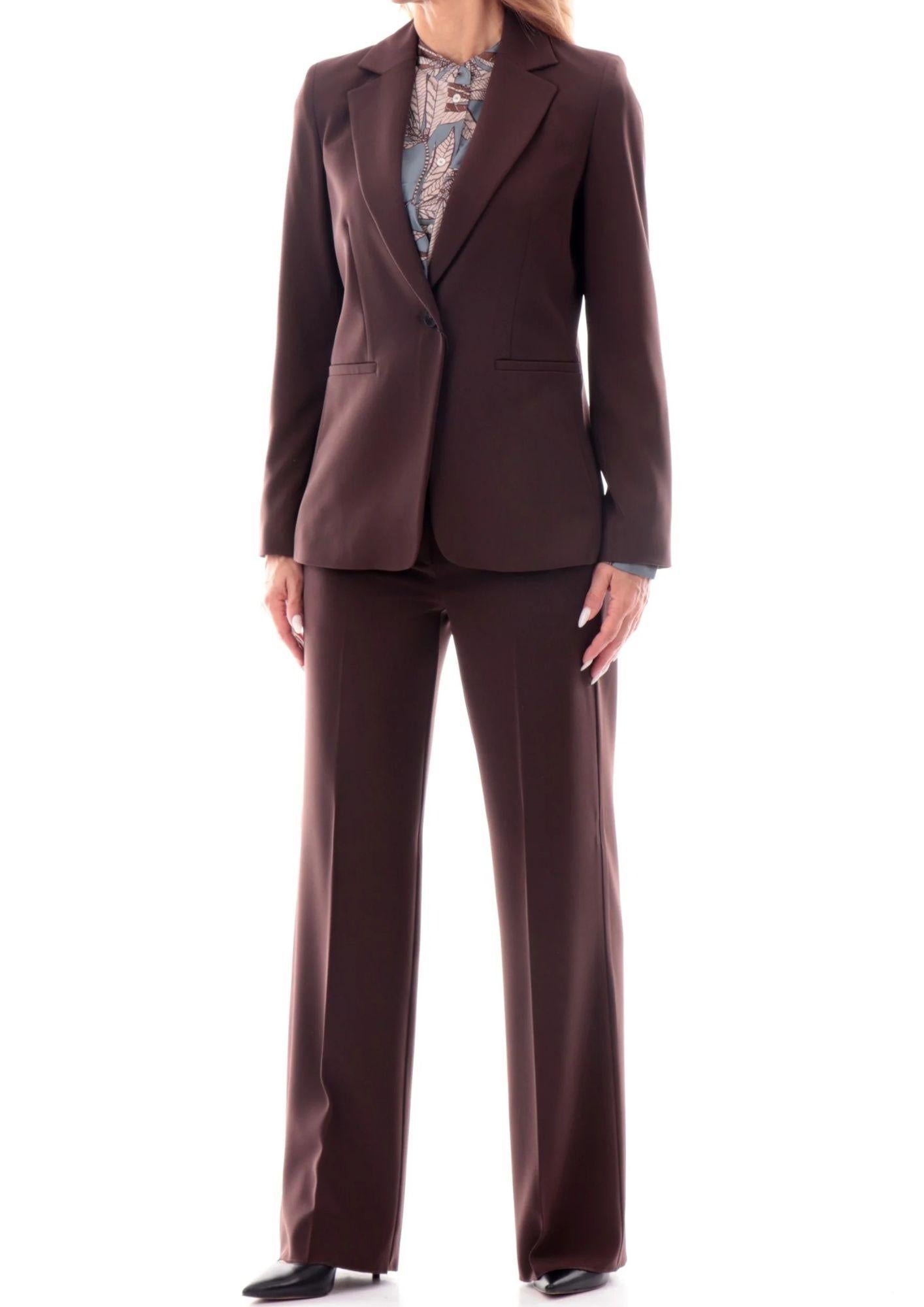 Emme Marella Tailleur Donna Zolla Marrone Testa di Moro 2525096021200 004 EMME MARELLA 