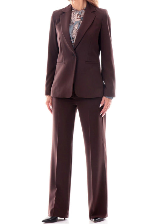 Emme Marella Tailleur Donna Zolla Marrone Testa di Moro 2525096021200 004 EMME MARELLA 