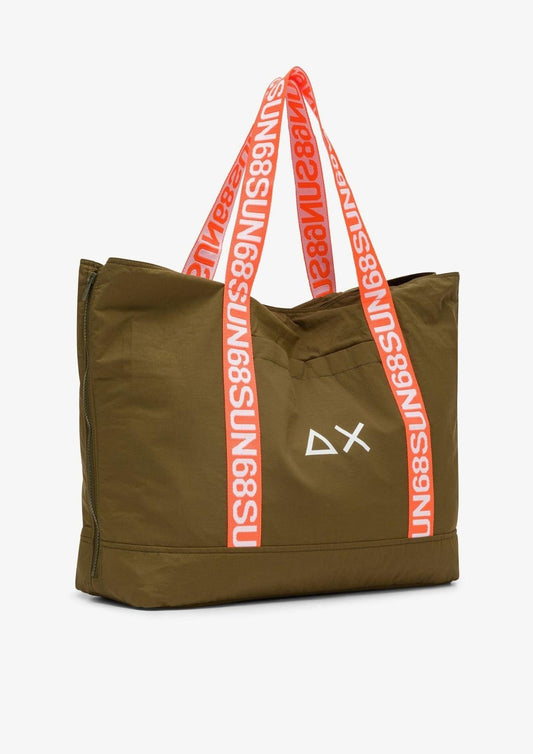 Sun68 - Borsa Donna Verde Militare