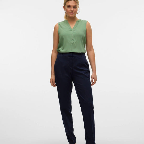 Vero Moda VMNILA Pantaloni formali Donna Navy Blazer 10320940 Navy Blazer VERO MODA 
