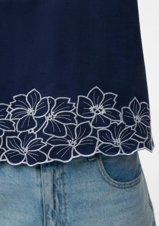 Vero Moda - Women's T-Shirt Noah Navy Blue