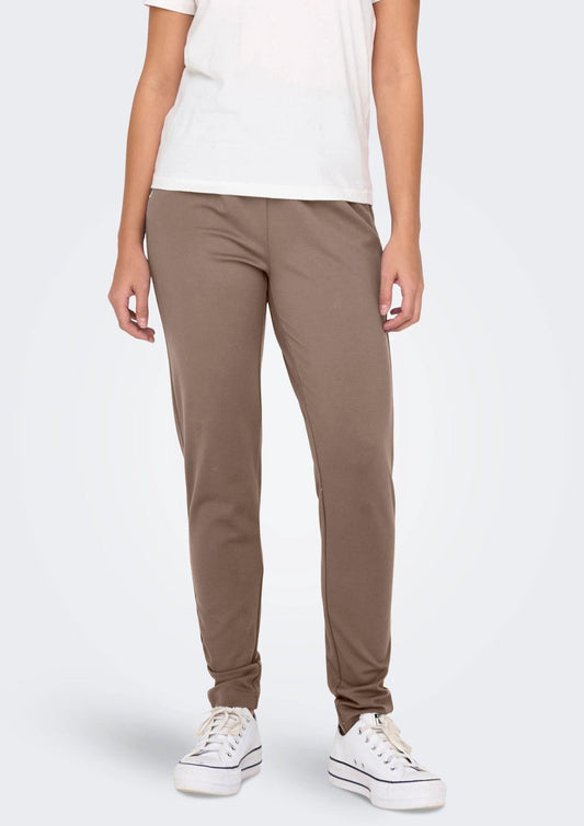 Pantaloni Donna Poptrash Marrone