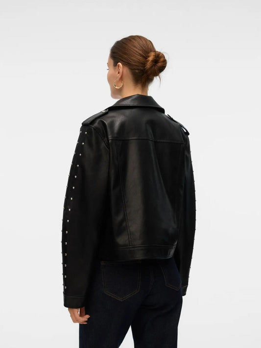 Vero Moda Giacca Biker Donna VMRAMON Nera