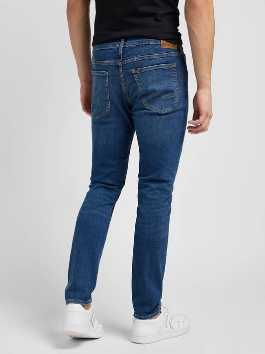 Jeans Luke Low Stretch Uomo Blu