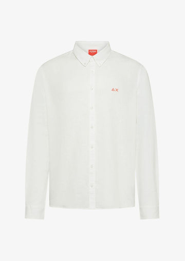 Sun68 - Camicia Uomo Bianco Panna