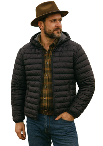 MClassic 100 Gram Men's Down Jacket Black
