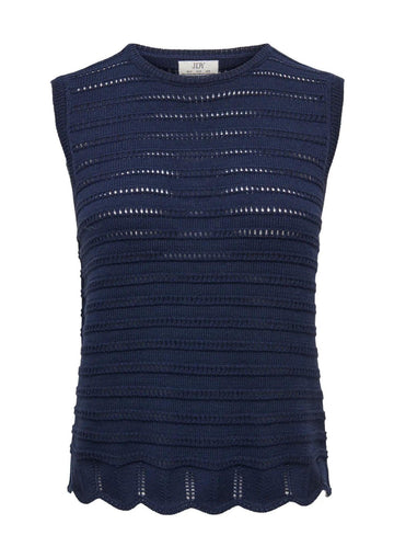 Jacqueline De Yong Top Donna Tanja Blu