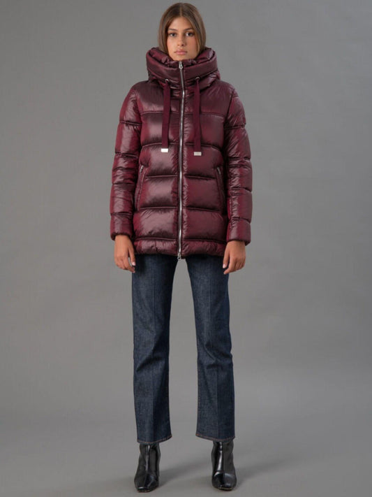 Rihunik Giacca Invernale Donna Bordeaux