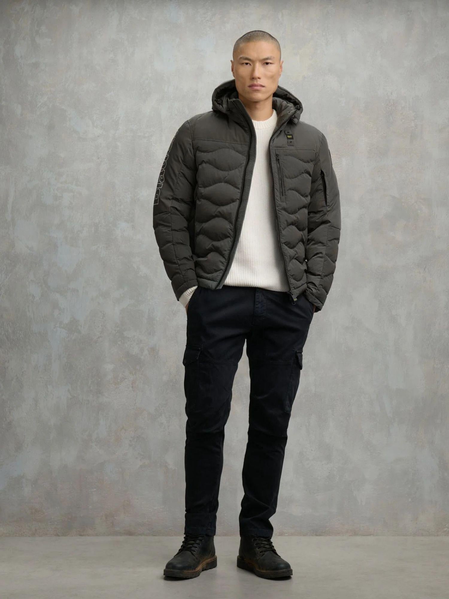 Blauer Giacca Invernale Uomo Ferwood Tiglio selvatico BLUC02152 7287 678 BLAUER 