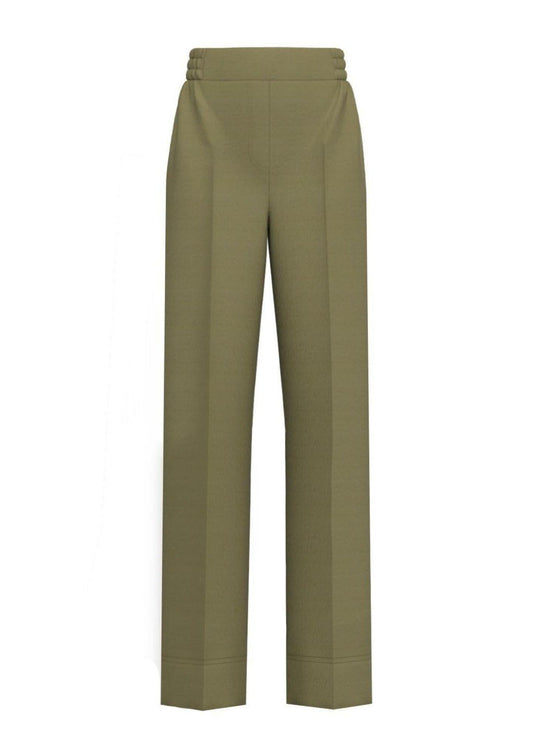Emme Marella Women's Trousers Emmagnolo Military Green