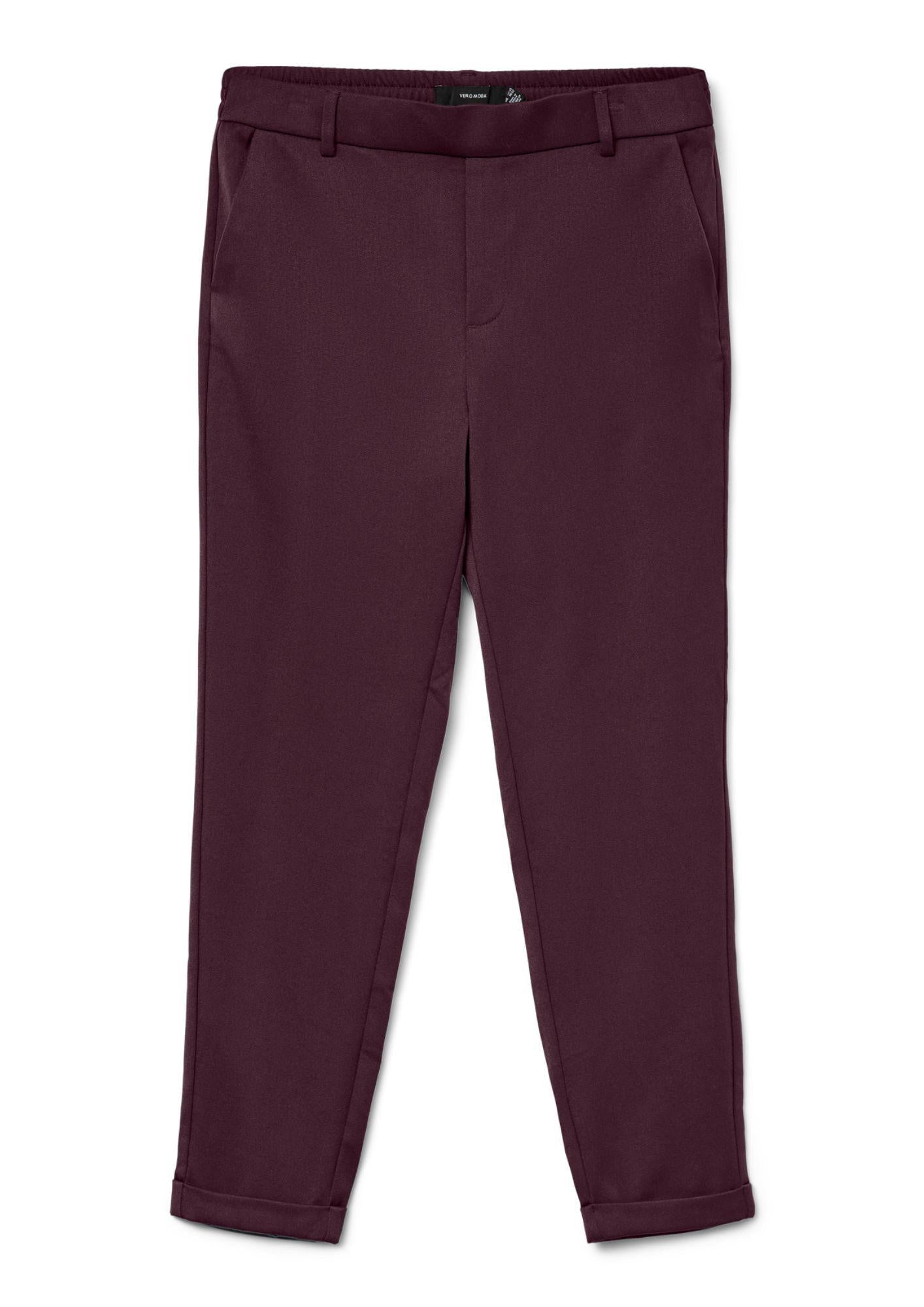 Vero Moda Pantaloni Donna VMMAYA a Vita Media Viola 10225280 Winetasting VERO MODA 