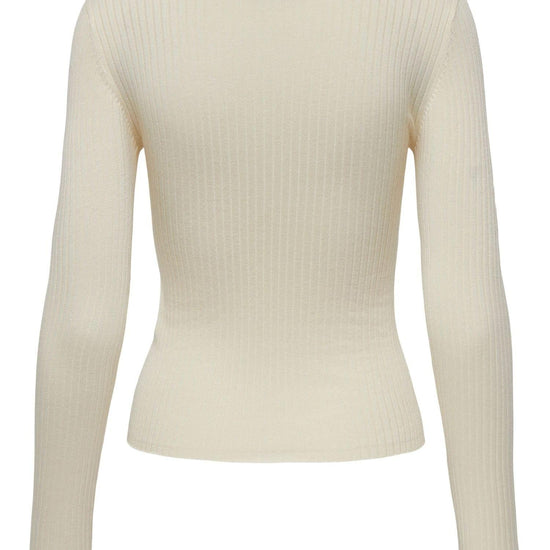 Jacqueline De Yong JDYPLUM Pullover Donna Bianco Eggnog 15277223 Eggnog JACQUELINE DE YONG 