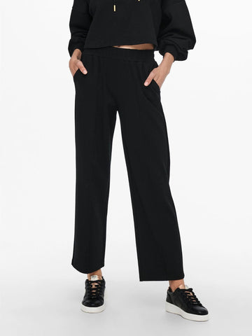 POPTRASH-SUKI Loose Fit Pantaloni a gamba larga Donna Nero