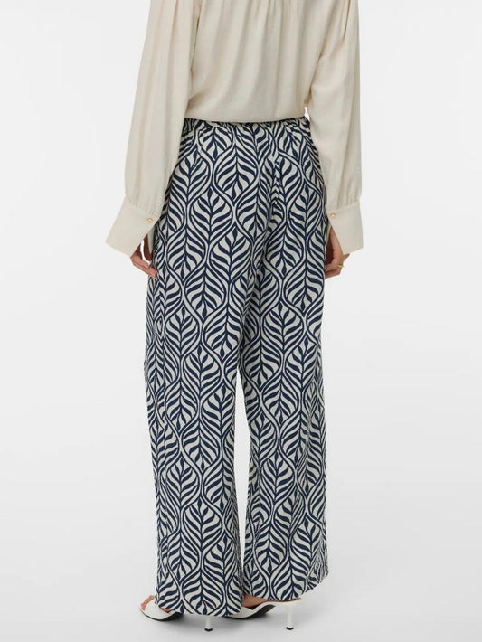 Vero Moda - Women's Pants Birch Navy Bonnie