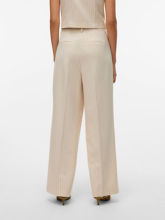 Pantalone Wide Fit Donna Oatmeal