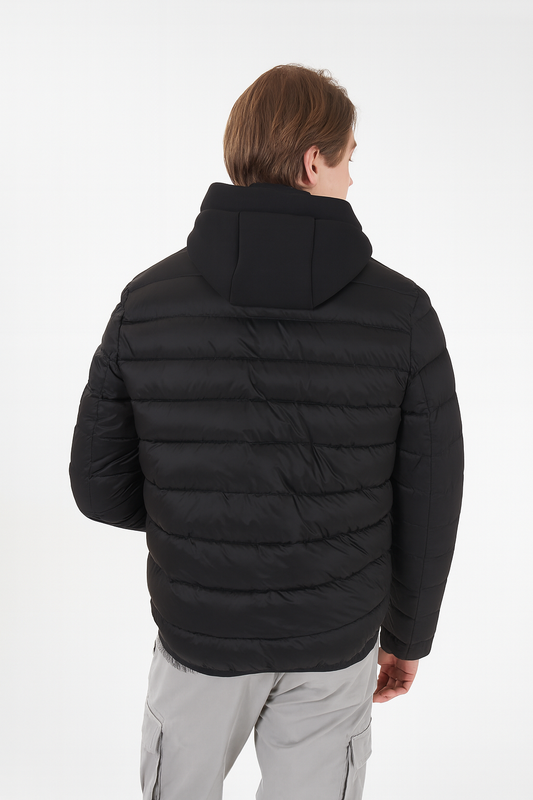 Yes Zee Men's Black Jacket