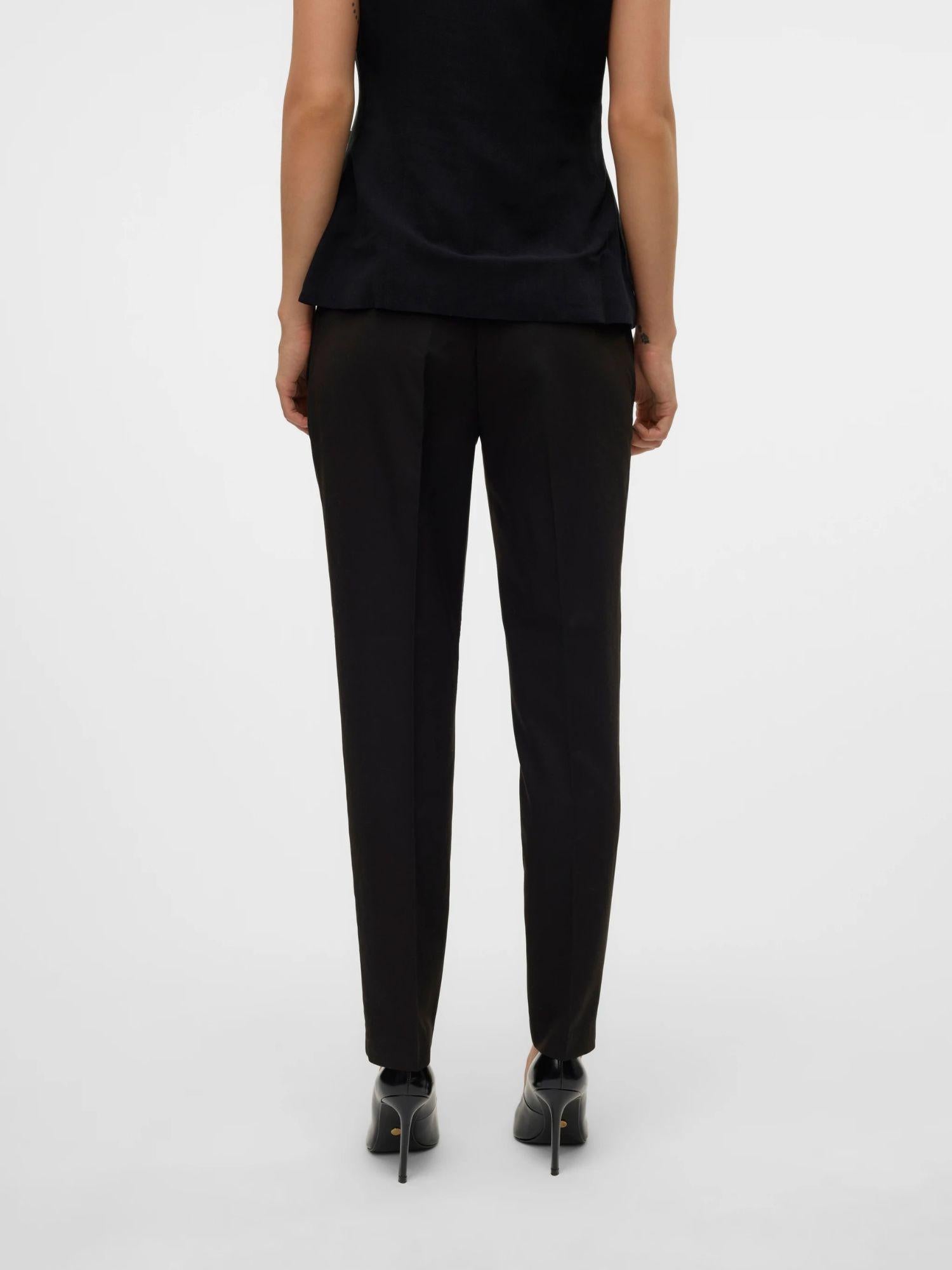 Vero Moda Pantaloni Formali Donna Nila Nero 10320940 Black VERO MODA 