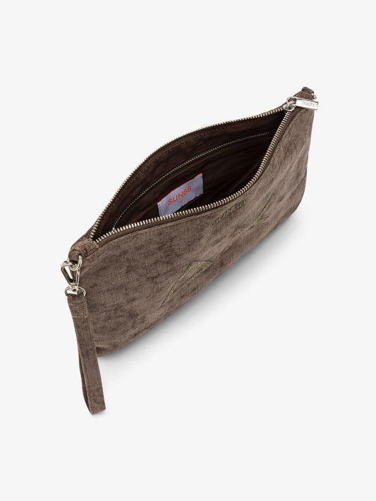 Sun68 Pochette Velvet Fango