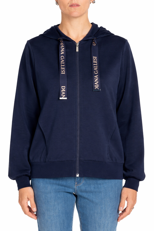 Diana Gallesi - Felpa Donna Blu Navy