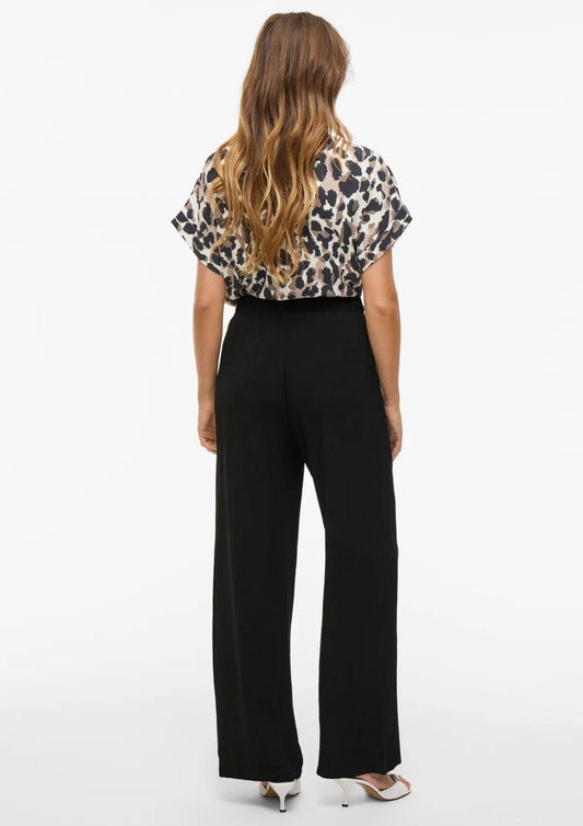 Vila Women's Trousers Vijosa Black
