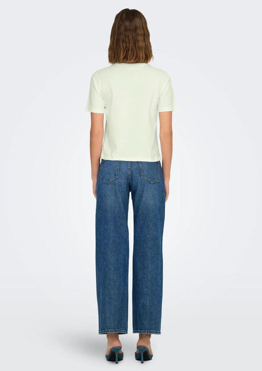 Jacqueline De Yong - T-Shirt Donna Rex Verde