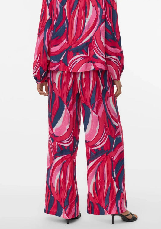 Vero Moda - Women's Trousers Vera Purple Fantasy